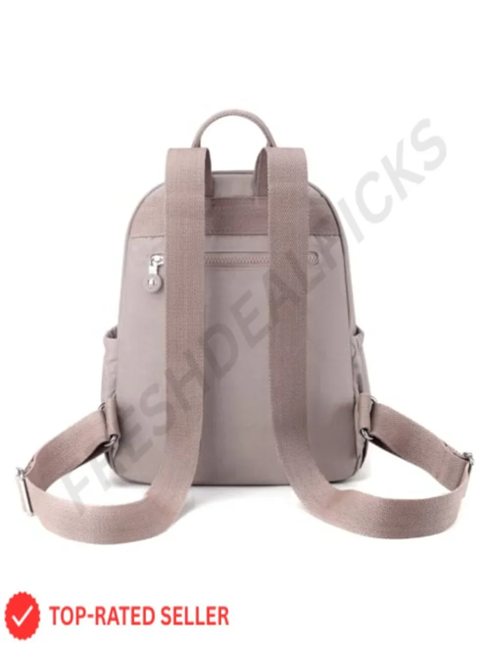 Mini Women's Nylon Backpack Purse Casual Daypack with 10 Pockets Fits iPad